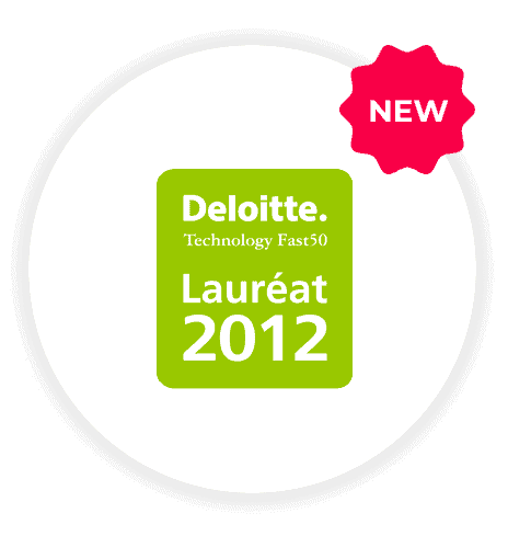 Deloitte technolog fast 50 Lauréat 2012 logo ineat