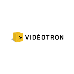 Vidéotron logo Québecor